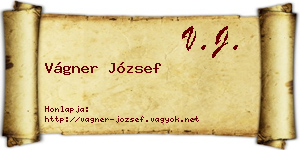 Vágner József névjegykártya